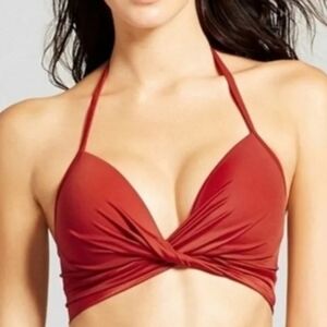 Shade & Shore 38B Halter Bikini Top